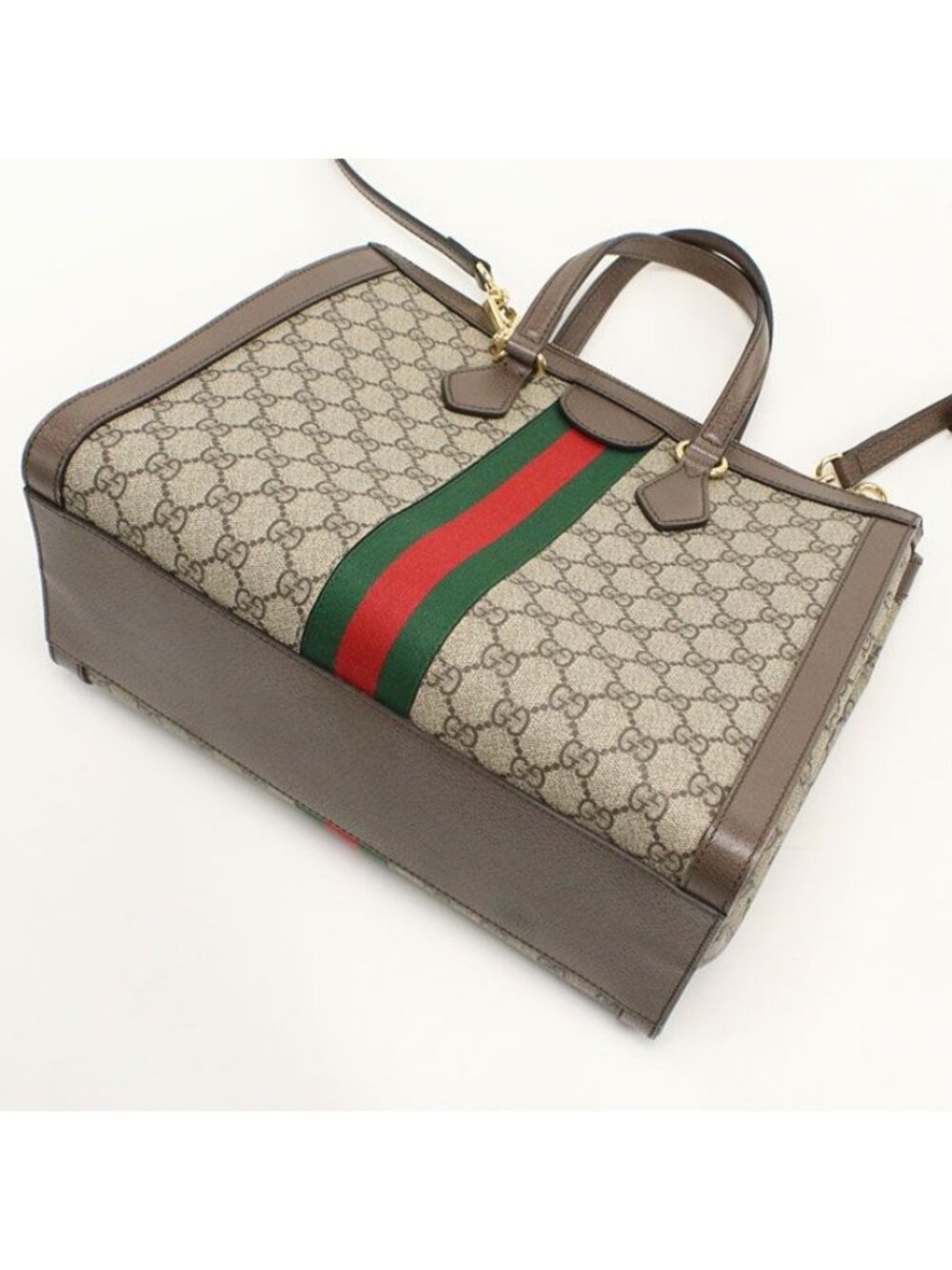 Gucci 2-Way Ophidia Tote GG Supreme Leather - Picture 2 of 8